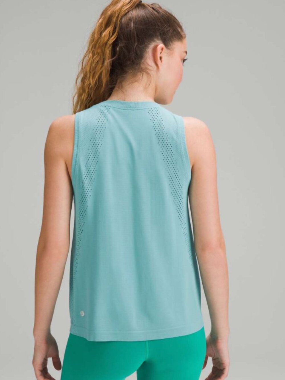 Lululemon Teal Train to Be Tank Top - Picture 4 of 7